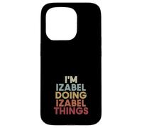 Custodia per iPhone 15 Pro Izabel Name Izabel Personalized Name First Given
