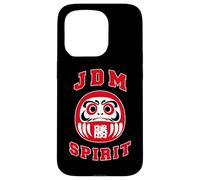 Custodia per iPhone 15 Pro JDM Spirit Daruma Vittoria Kanji - Stile Strada Giapponese