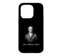 Custodia per iPhone 15 Pro Johann Wolfgang von Goethe Classico Ritratto