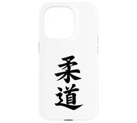 Custodia per iPhone 15 Pro Judo Kanji Personaggi Arte Marziale Giapponese