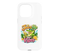 Custodia per iPhone 15 Pro Juice Up Your Vibes Bevanda estiva alligatore