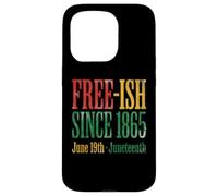 Custodia per iPhone 15 Pro Juneteenth Free-ish Since 1865 Freedom Day