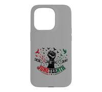 Custodia per iPhone 15 Pro Juneteenth Freedom Day Emancipation Fist