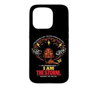Custodia per iPhone 15 Pro Juneteenth She Whispered I Am The Storm Womens Black History
