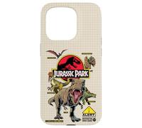 Custodia per iPhone 15 Pro Jurassic Park Dinosaur Breach
