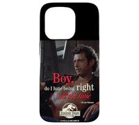 Custodia per iPhone 15 Pro Jurassic Park Dr. Ian Malcolm Right All The Time
