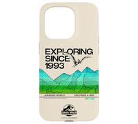 Custodia per iPhone 15 Pro Jurassic World Exploring Since 1993