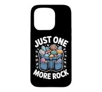 Custodia per iPhone 15 Pro Just One More Rock Rockhounding Cercatore Minerali