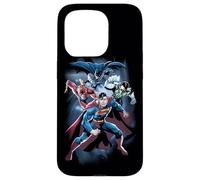Custodia per iPhone 15 Pro Justice League Cosmic Crew