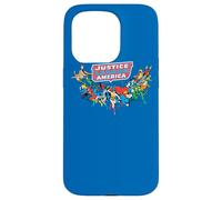 Custodia per iPhone 15 Pro Justice League Here They Come