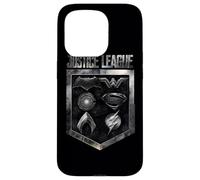Custodia per iPhone 15 Pro Justice League Movie Shield of Emblems