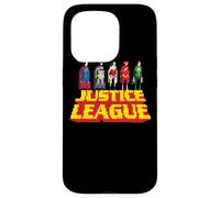 Custodia per iPhone 15 Pro Justice League Standing Above