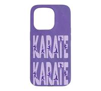 Custodia per iPhone 15 Pro Karate Femminile