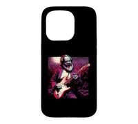 Custodia per iPhone 15 Pro Karl Marx Vampiro Suonare Chitarra Comunista Comunista Musica