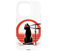 Custodia per iPhone 15 Pro Kitty Combat Master Jiu Jitsu Ninja E Artista Marziale