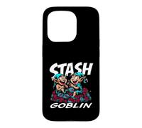 Custodia per iPhone 15 Pro Knitting Yarn Hoarder Stash Goblin Crochet Crafter