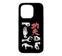 Custodia per iPhone 15 Pro Kung Fu Pugno Colpo Mano Shaolin Arti Marziali Cinesi