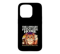 Custodia per iPhone 15 Pro La biblioteca sembra casa perché i libri sono dove vivo