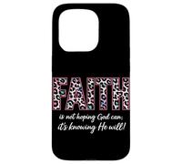 Custodia per iPhone 15 Pro La fede non è sperare che Dio possa sapere che sarà cristiano