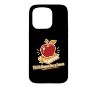 Custodia per iPhone 15 Pro La fede plasma ogni lezione Scuola cristiana