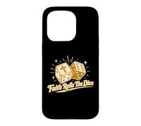 Custodia per iPhone 15 Pro La fede tira i dadi Christian Faith Gaming