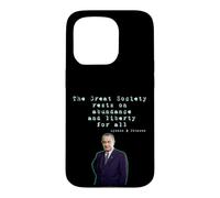 Custodia per iPhone 15 Pro La Grande Società poggia sull'abbondanza e sulla libertà per tutti i LBJ