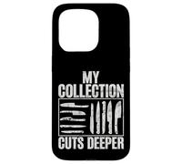 Custodia per iPhone 15 Pro La mia collezione Cuts Deeper Knife