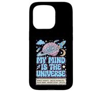 Custodia per iPhone 15 Pro La mia mente è il cervello galassia neurodivergente autistica dell'universo