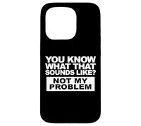 Custodia per iPhone 15 Pro La pensione non è un mio problema