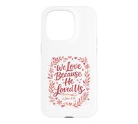 Custodia per iPhone 15 Pro La Scrittura Cristiana che amiamo perché ci amava