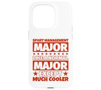 Custodia per iPhone 15 Pro Laurea per studenti in gestione dello sport - Tranne molto più cool