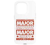 Custodia per iPhone 15 Pro Laurea studentesca di governance ambientale - Tranne molto