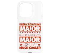 Custodia per iPhone 15 Pro Laurea studentesca di pubbliche relazioni - Tranne molto più interessante