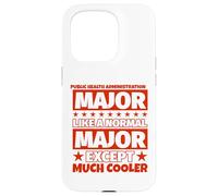 Custodia per iPhone 15 Pro Laurea studentesca in amministrazione della sanità pubblica - Tranne