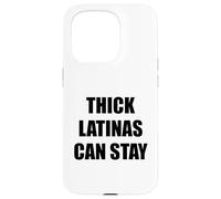 Custodia per iPhone 15 Pro Le latine spesse possono rimanere