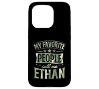 Custodia per iPhone 15 Pro Le mie persone preferite mi chiamano Ethan Nome personalizzato