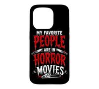 Custodia per iPhone 15 Pro Le mie persone preferite sono nei film horror Halloween