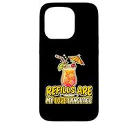 Custodia per iPhone 15 Pro Le ricariche sono il mio appassionato di cocktail in lingua d"amore