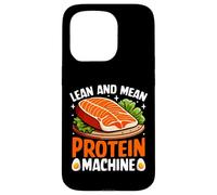 Custodia per iPhone 15 Pro Lean e Mean Protein Machine Sollevamento pesi