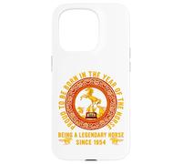 Custodia per iPhone 15 Pro Leggendario dal 1954 Orgoglioso di nascere nell'anno del cavallo