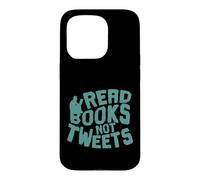 Custodia per iPhone 15 Pro Leggi libri, non tweet