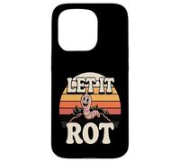 Custodia per iPhone 15 Pro Let It Rot Divertente Compostaggio Worm Gardening