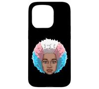 Custodia per iPhone 15 Pro Lgbtq Afroamericano Transgender Afro Rainbow Power