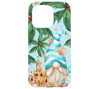 Custodia per iPhone 15 Pro Life Is Better At The Beach For Summer Lover Funny Gnome