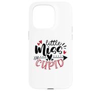 Custodia per iPhone 15 Pro Little Miss Cupid - Divertente San Valentino da donna e ragazza