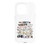 Custodia per iPhone 15 Pro Little Voices Get More Biciclette Ciclismo Amante