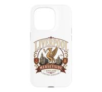 Custodia per iPhone 15 Pro Liverpool Merseyside Inghilterra Regno Unito Edifici storici