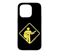 Custodia per iPhone 15 Pro Logo chitarra gialla Playing for Change