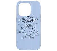 Custodia per iPhone 15 Pro Looney Tunes Taz Little Devil In Progress