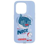 Custodia per iPhone 15 Pro Looney Tunes Tweety and Sylvester Nice Pussy Cat